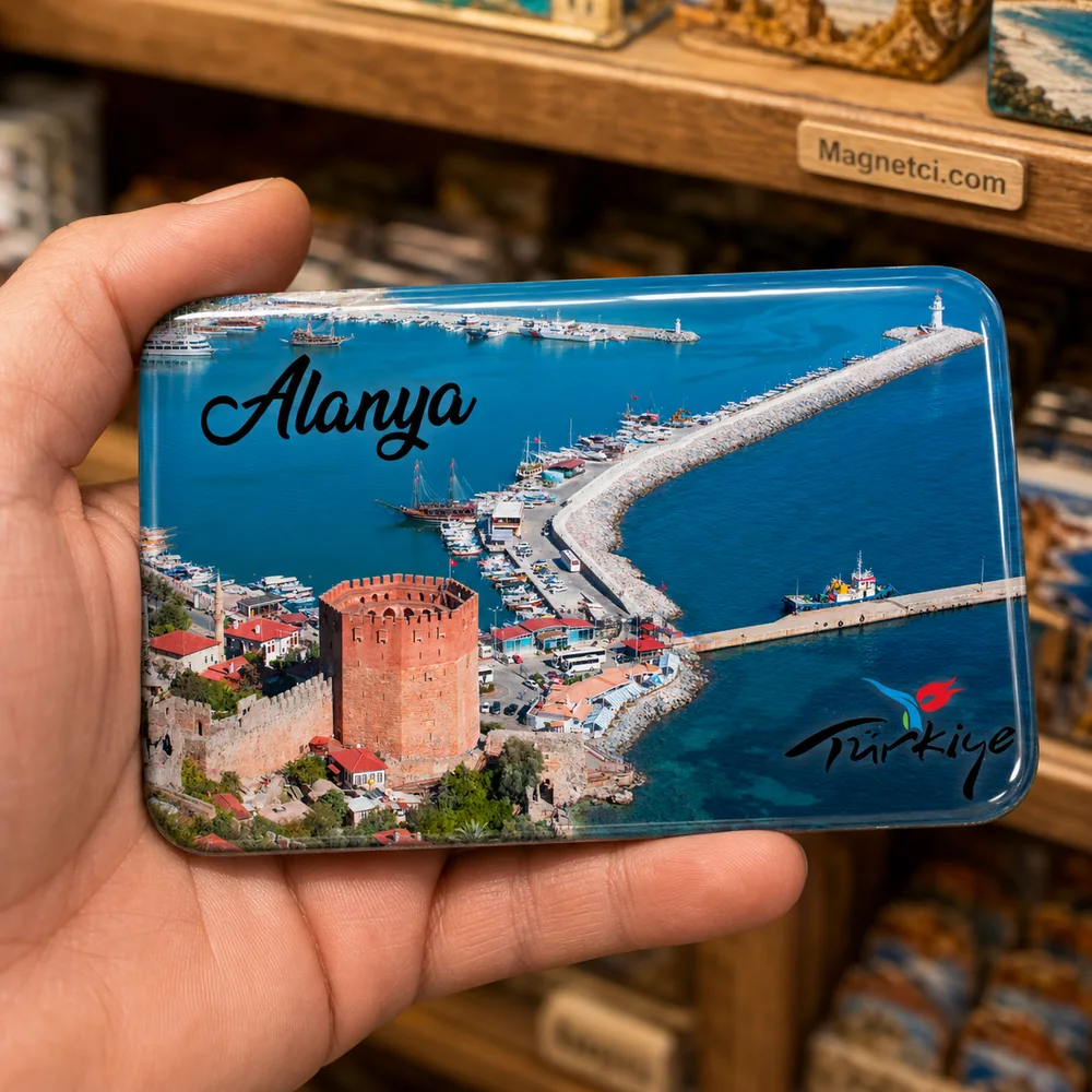 Kızıl Kule ve Mendirek Epoksi Magnet ALN-19