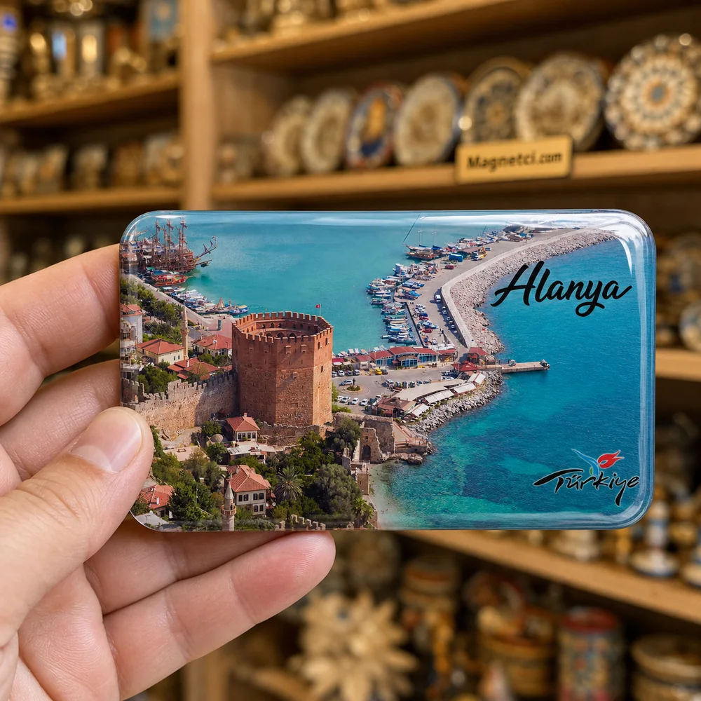 Kızıl Kule Liman Yakın Panorama Epoksi Magnet ALN-21