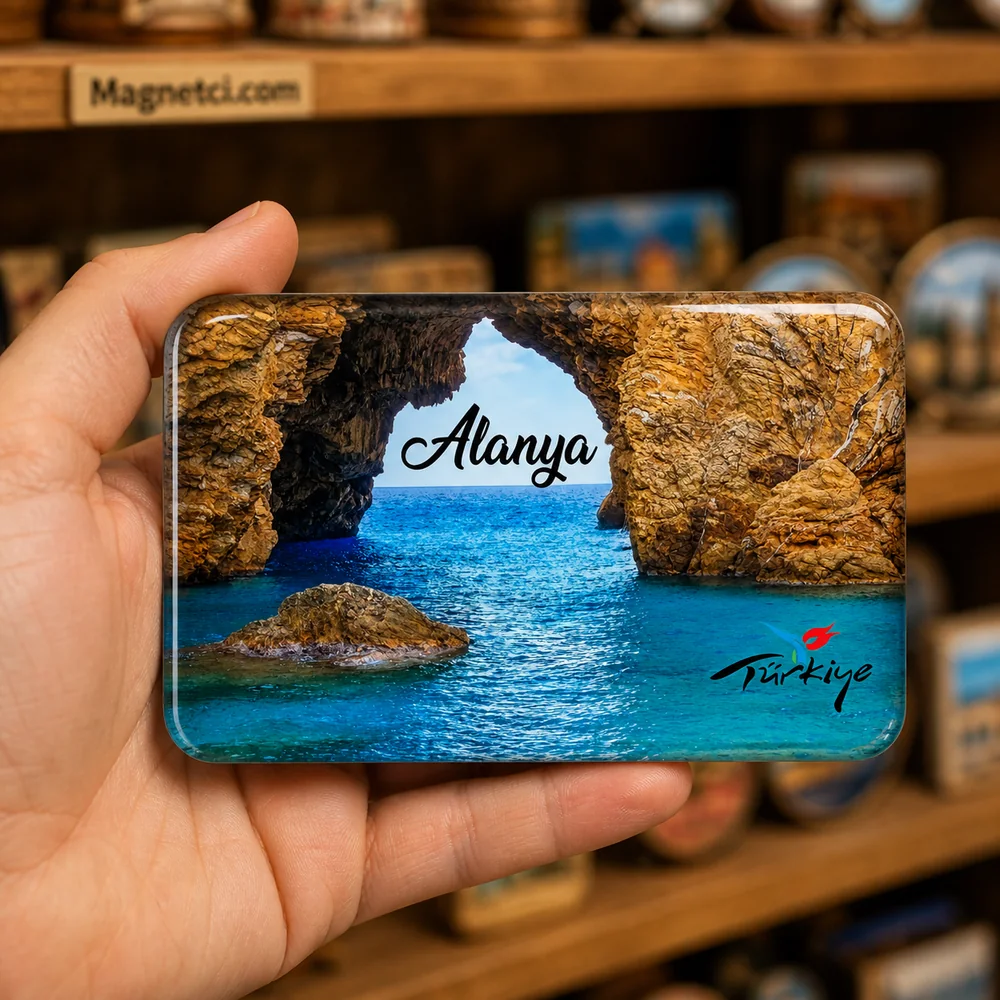 Alanya Deniz Mağarası Epoksi Magnet ALN-23