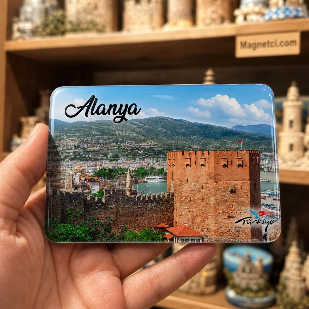 Kızıl Kule Yakın Görünüm Epoksi Magnet ALN-24
