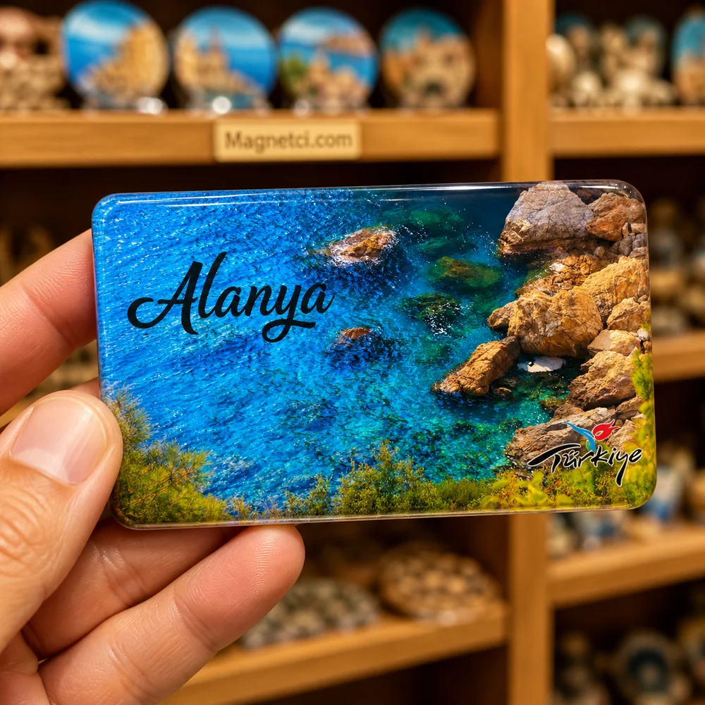 Alanya Kayalık Koyu Epoksi Magnet ALN-25