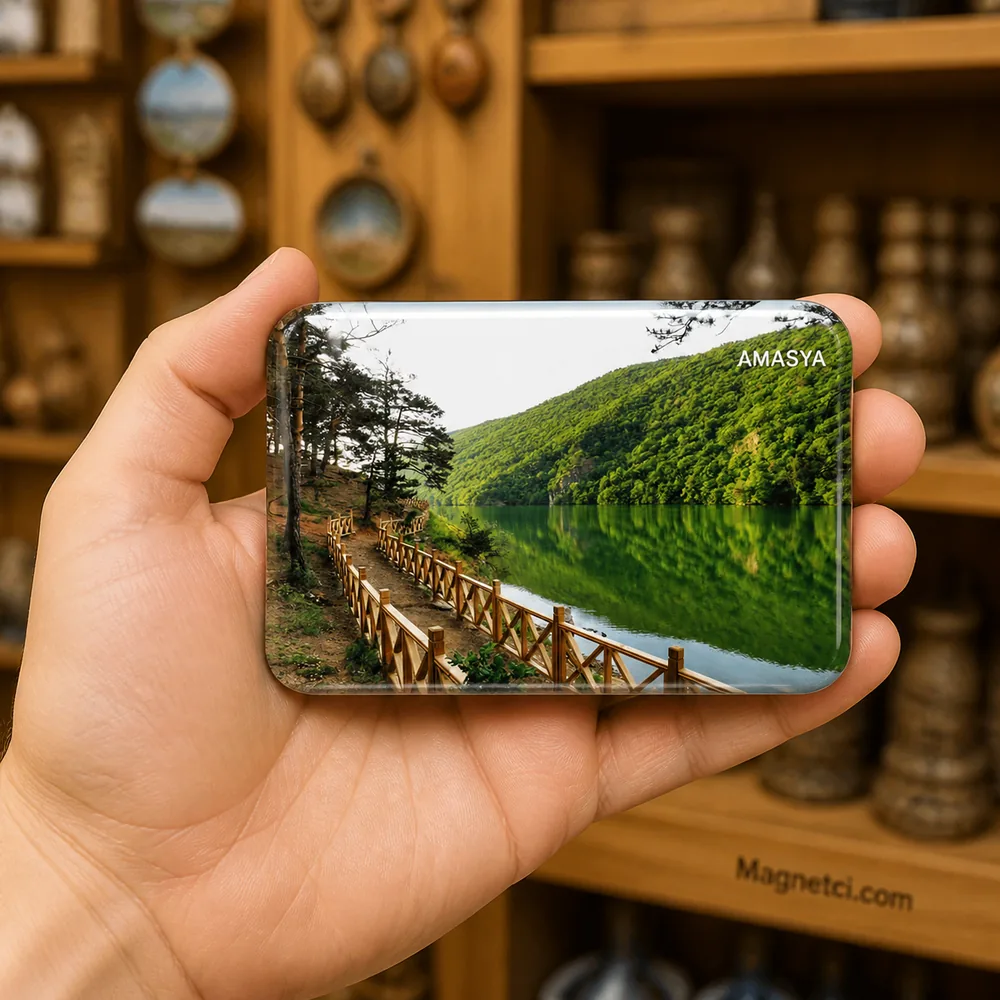 Amasya Boraboy Gölü Epoksi Magnet AMA-04