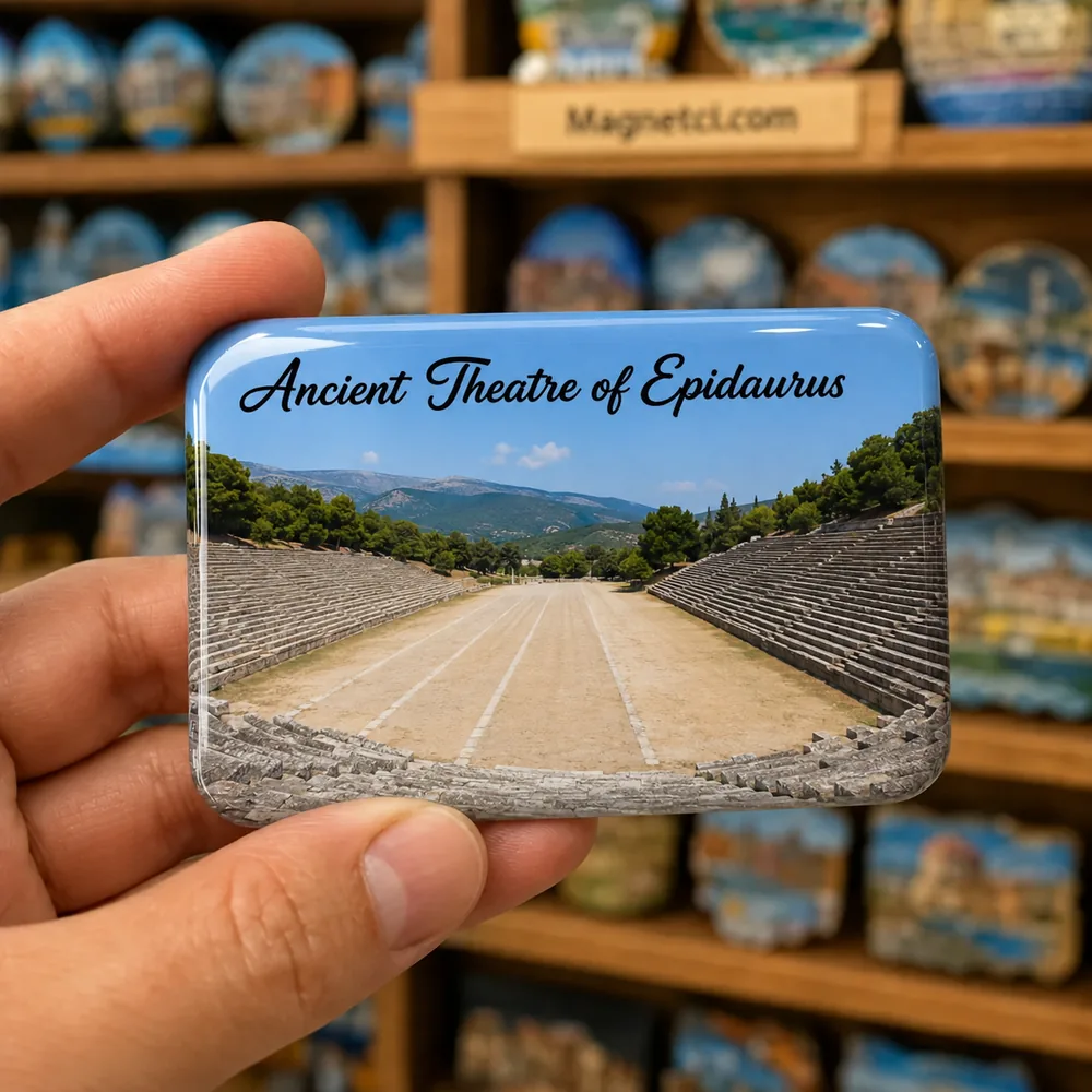 Ancient Theatre of Epidaurus Epidaurus Stadyumu epoksi magnet ANC-06