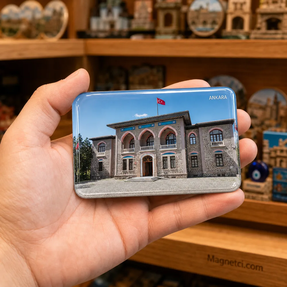 Ankara Kurtuluş Savaşı Müzesi Birinci Meclis Epoksi Magnet ANK-03