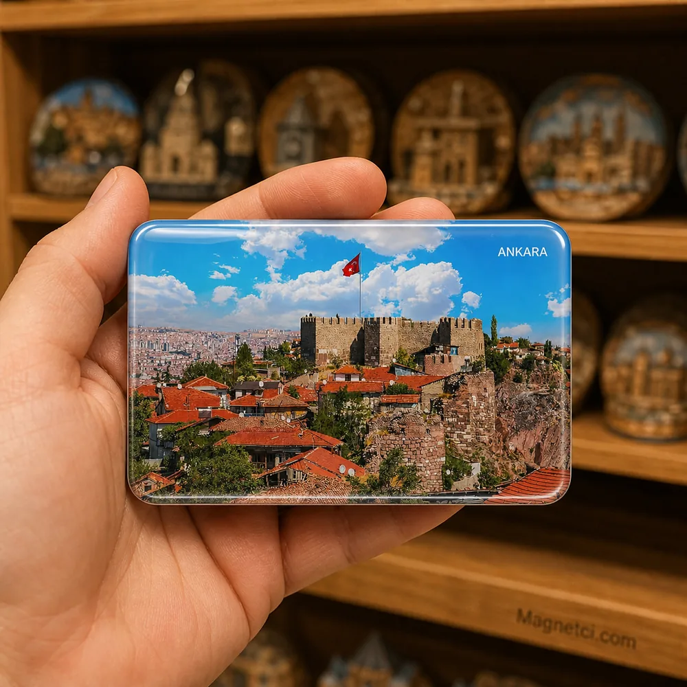 Ankara Kalesi Epoksi Magnet ANK-06