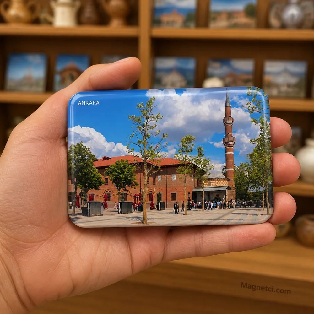 Ankara Hacı Bayram Veli Camii Epoksi Magnet ANK-07