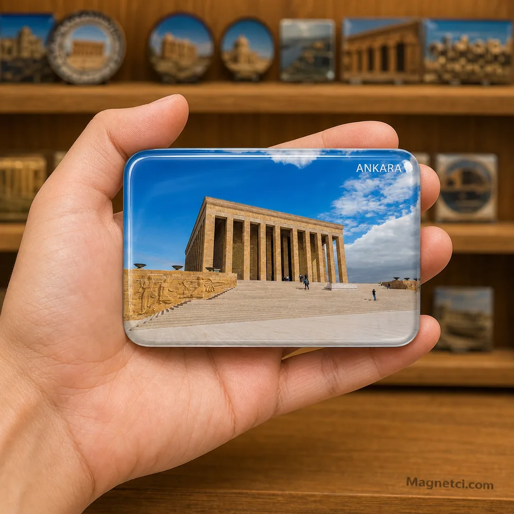 Ankara Anıtkabir Tören Meydanı Epoksi Magnet ANK-11