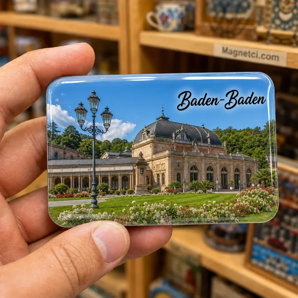 Baden-Baden Festspielhaus Baden-Baden Epoksi Magnet BAD-07