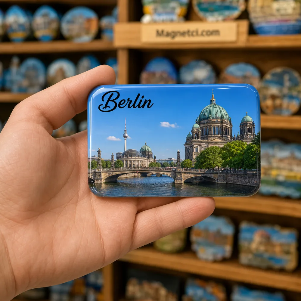 Berlin Müze Adası ve Berlin Katedrali Epoksi Magnet BER-03