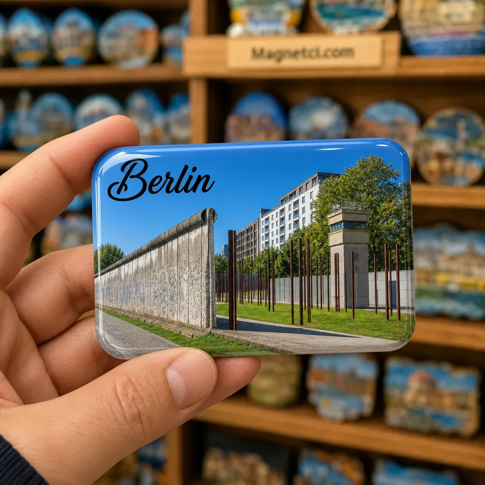 Berlin Berlin Duvarı Anıtı Epoksi Magnet BER-08