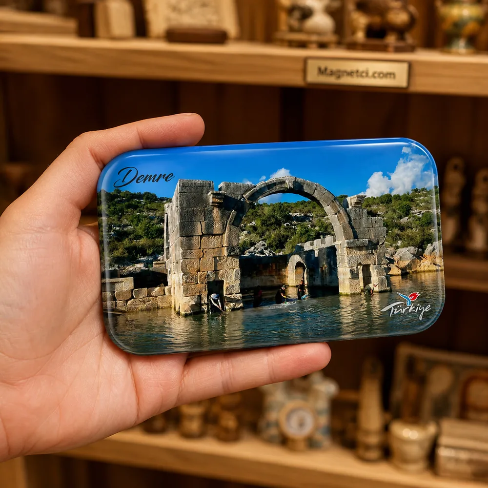 Kekova Batık Kemer Epoksi Magnet DMR-03