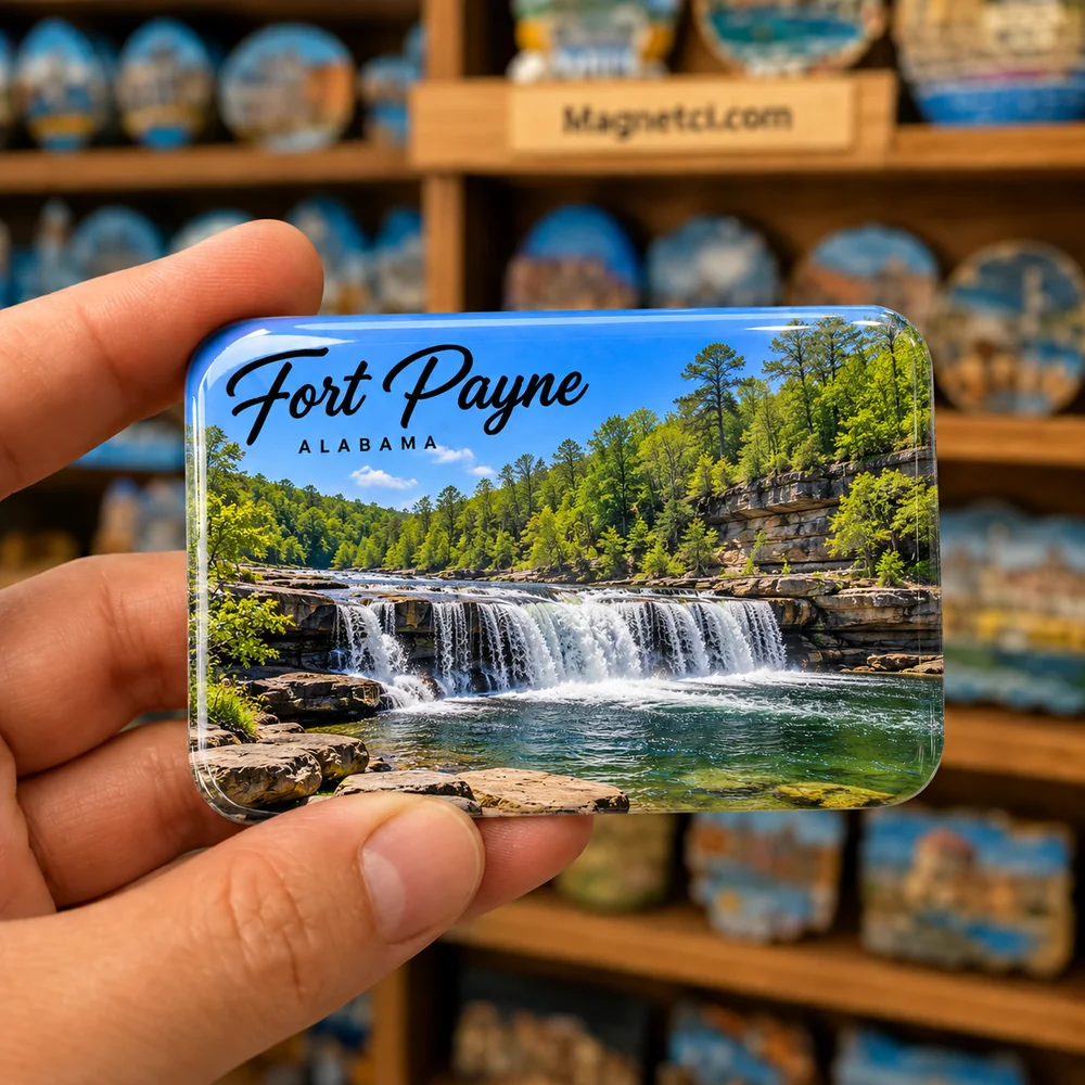 Little Falls epoksi souvenir magnet USA-ALB-LIT-08