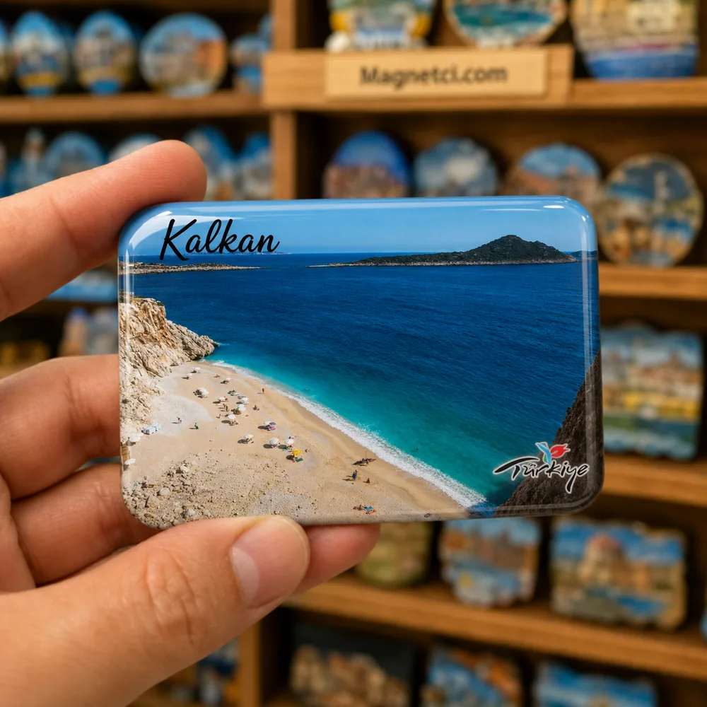 Kaputaş Plajı Genel Görünüm Epoksi Magnet KLK-05