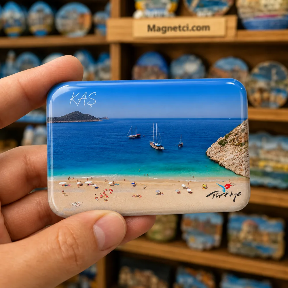 Kaputaş Plajı Epoksi Magnet KAS-04