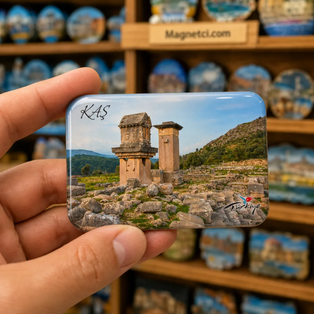 Patara Likya Anıtları Epoksi Magnet KAS-06
