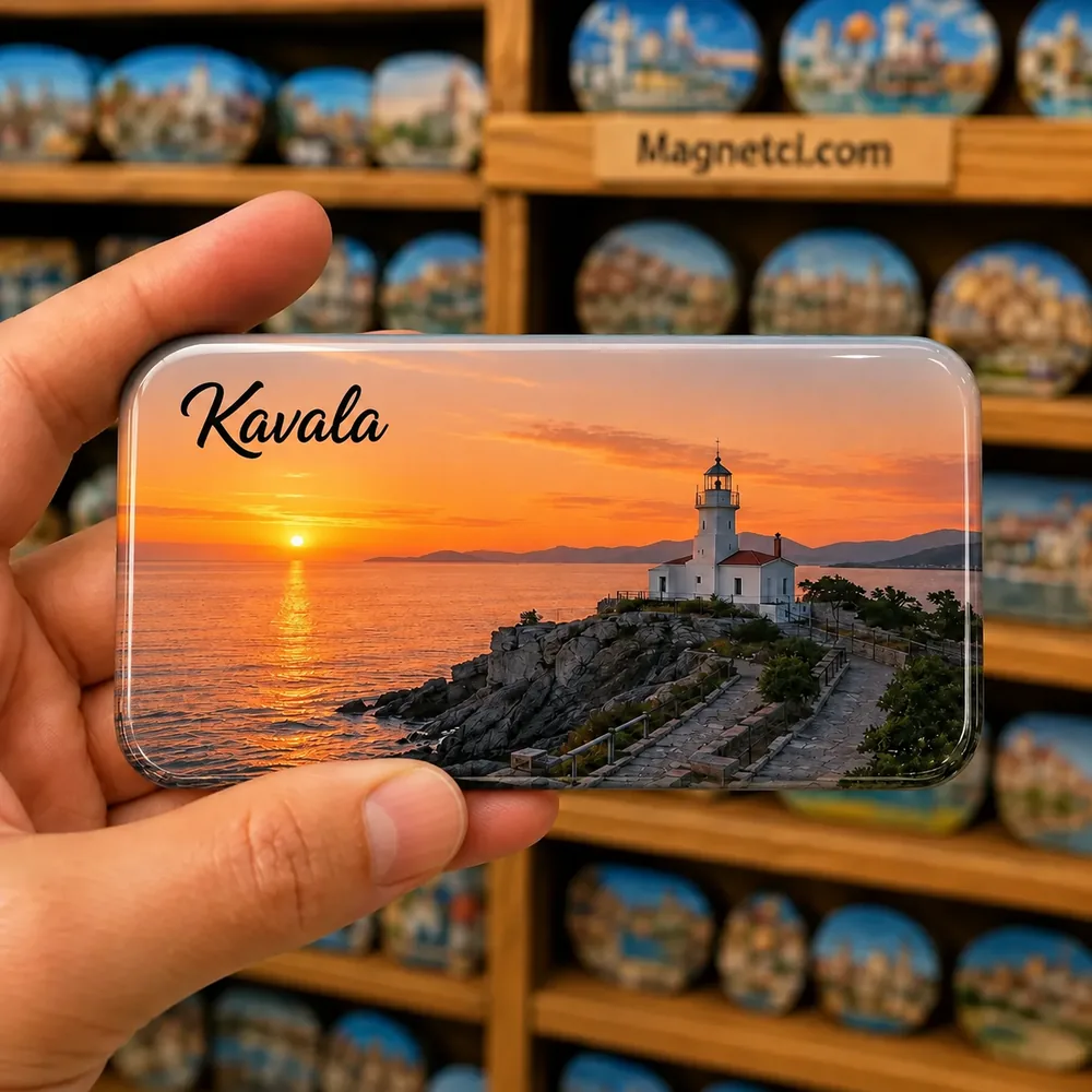 Panagia Deniz Feneri epoksi magnet KAV-04