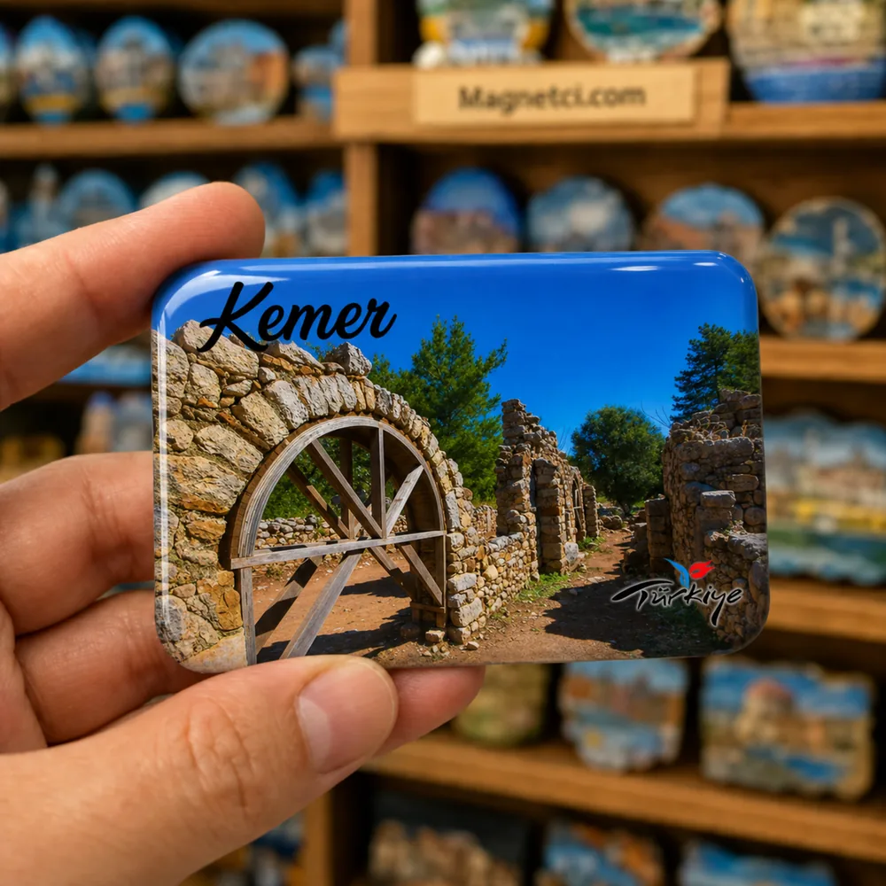 Idyros Antik Kenti Taş Kemeri Epoksi Magnet KMR-03