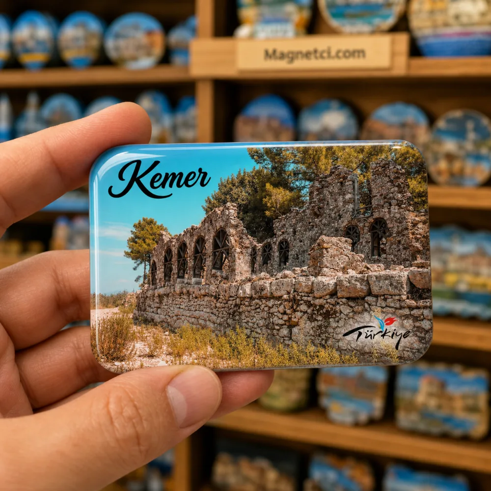 Idyros Antik Kenti Kalıntıları Epoksi Magnet KMR-04