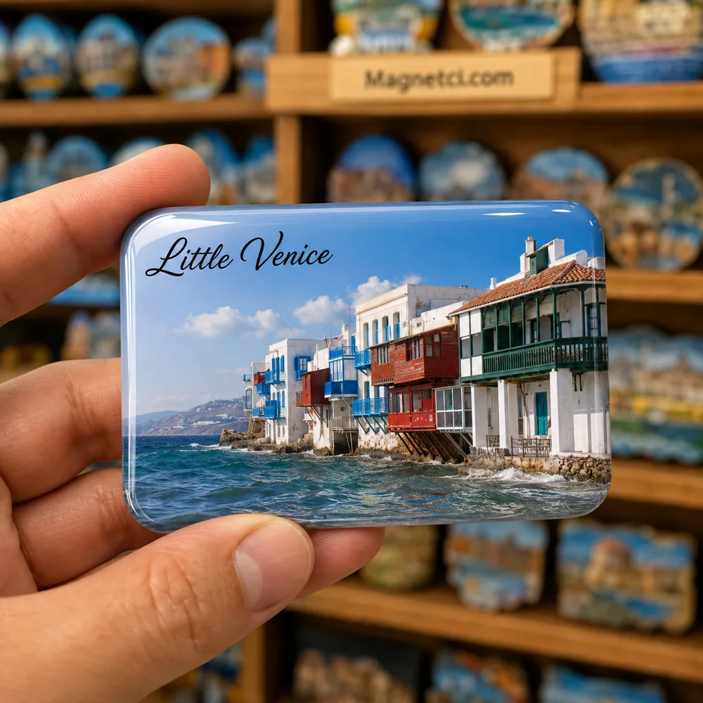 Little Venice Tarihi Merkez Panoraması epoksi magnet LVC-01