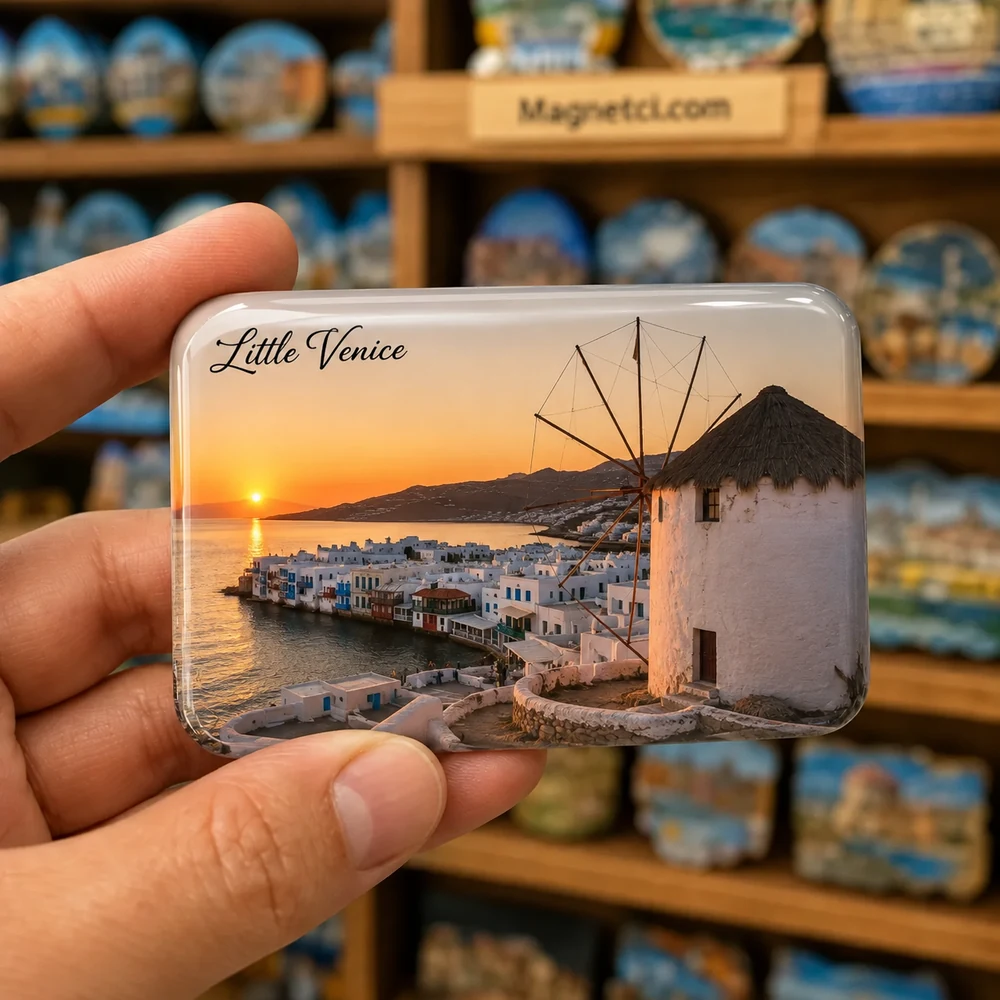 Little Venice Meydanları ve Kent Dokusu epoksi magnet LVC-02