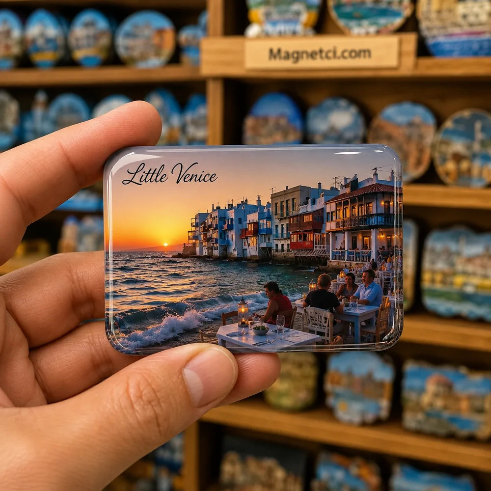Little Venice Bölgesel Mimari Detayları epoksi magnet LVC-03