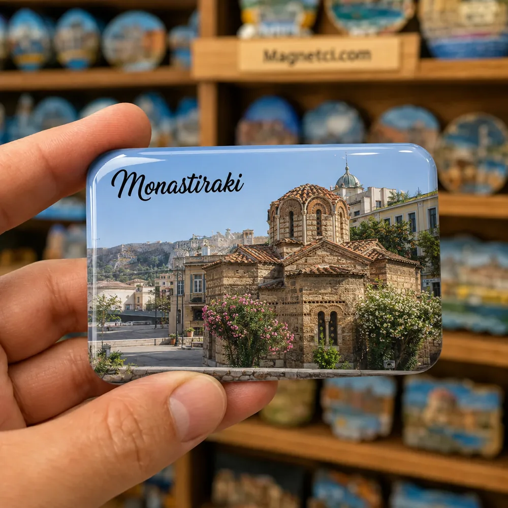 Monastiraki Panagia Pantanassa Kilisesi Epoksi Magnet MON-03