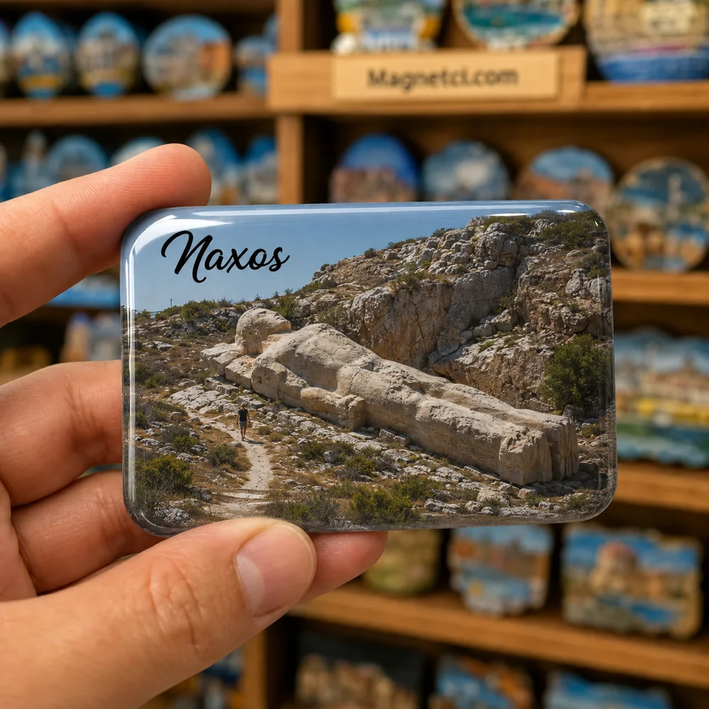 Portara Naxos Kültür ve Müze Rotası epoksi magnet NAX-04