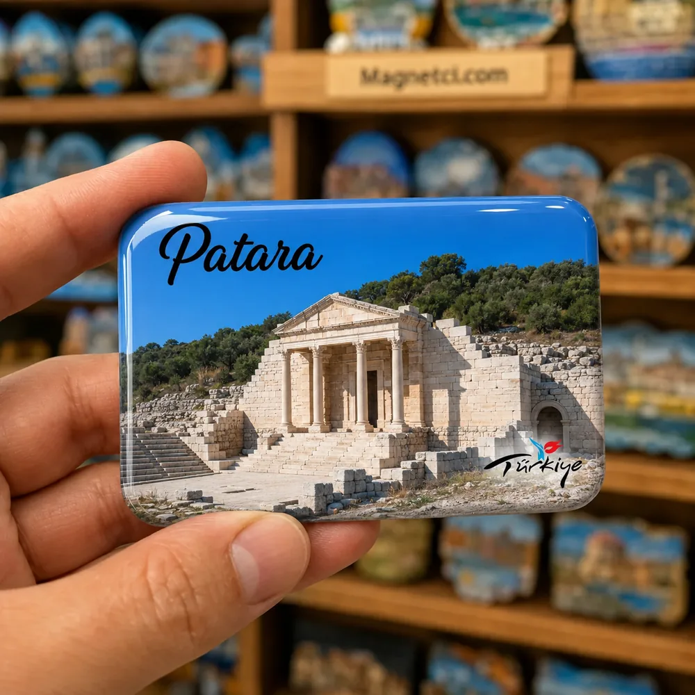 Patara Likya Birliği Meclis Binası Epoksi Magnet PTR-02