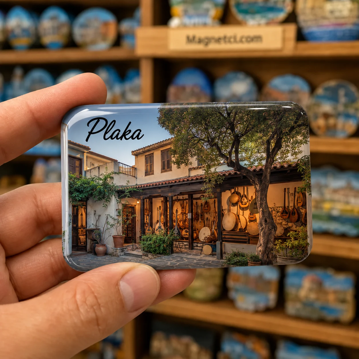 Plaka Plaka Geleneksel El Sanatları Epoksi Magnet PLK-11