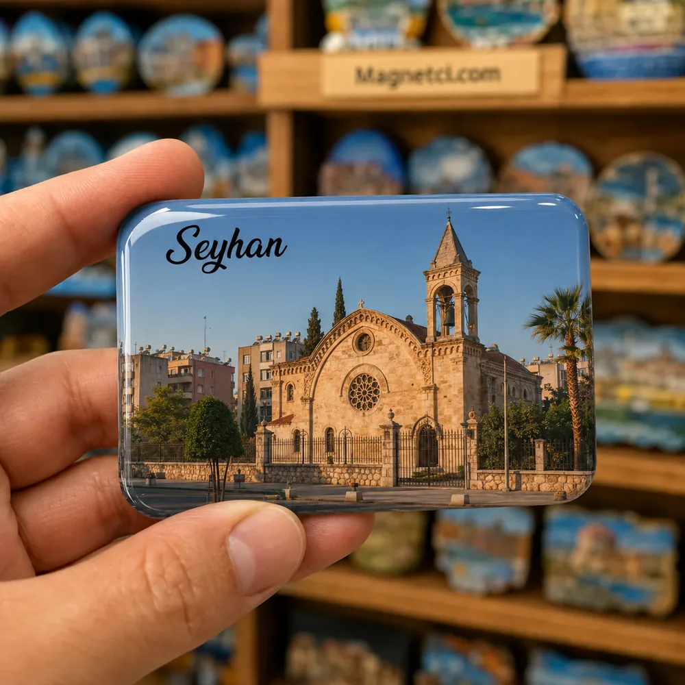 Seyhan Bebekli Kilise Epoksi Magnet STK-10