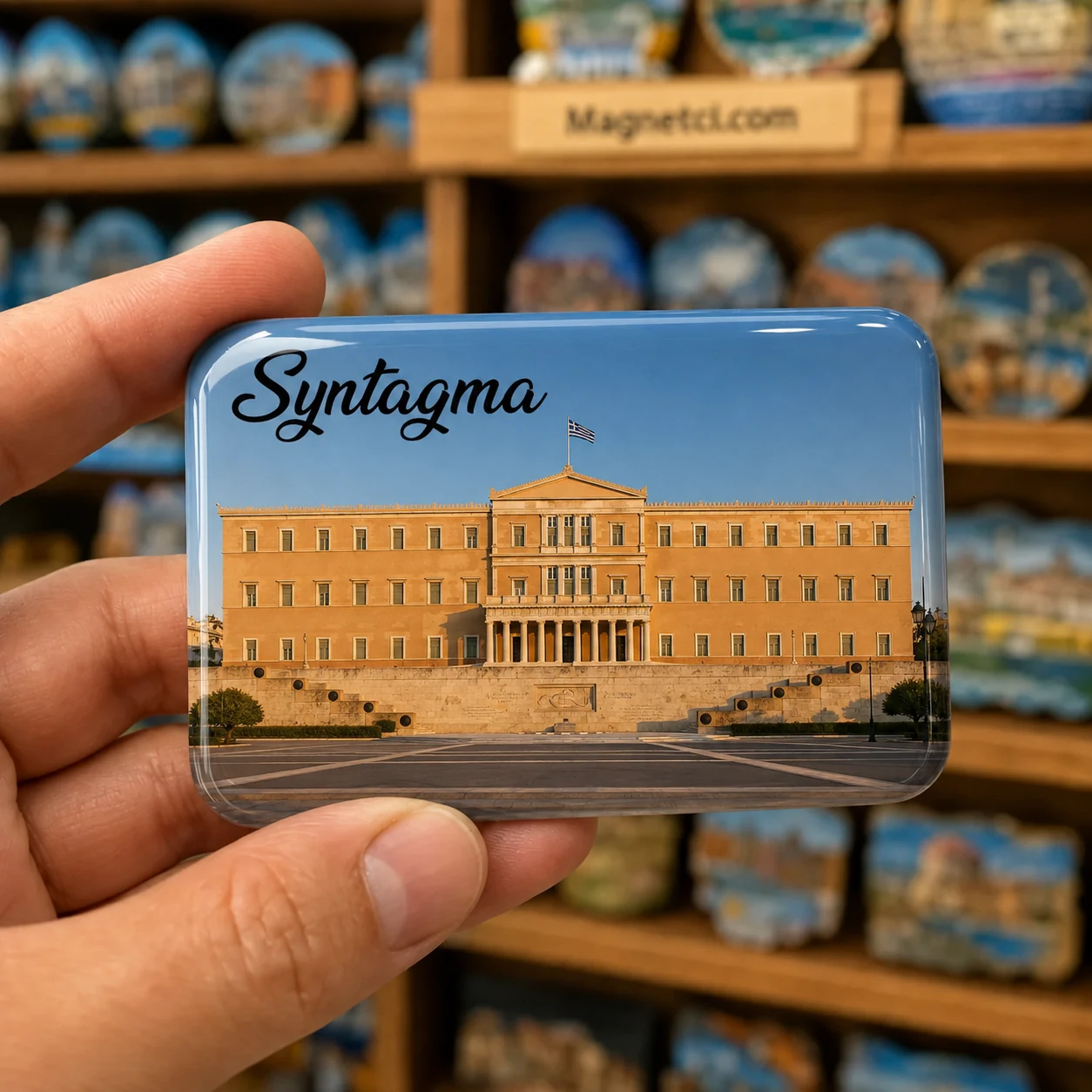 Syntagma Yunan Parlamentosu Epoksi Magnet SYN-02