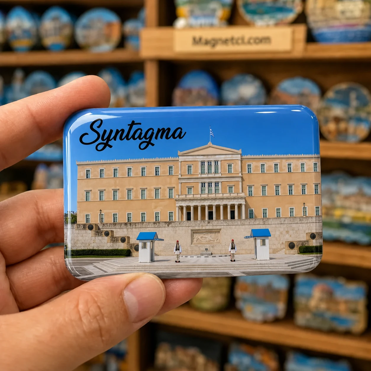 Syntagma Meçhul Asker Anıtı Epoksi Magnet SYN-03