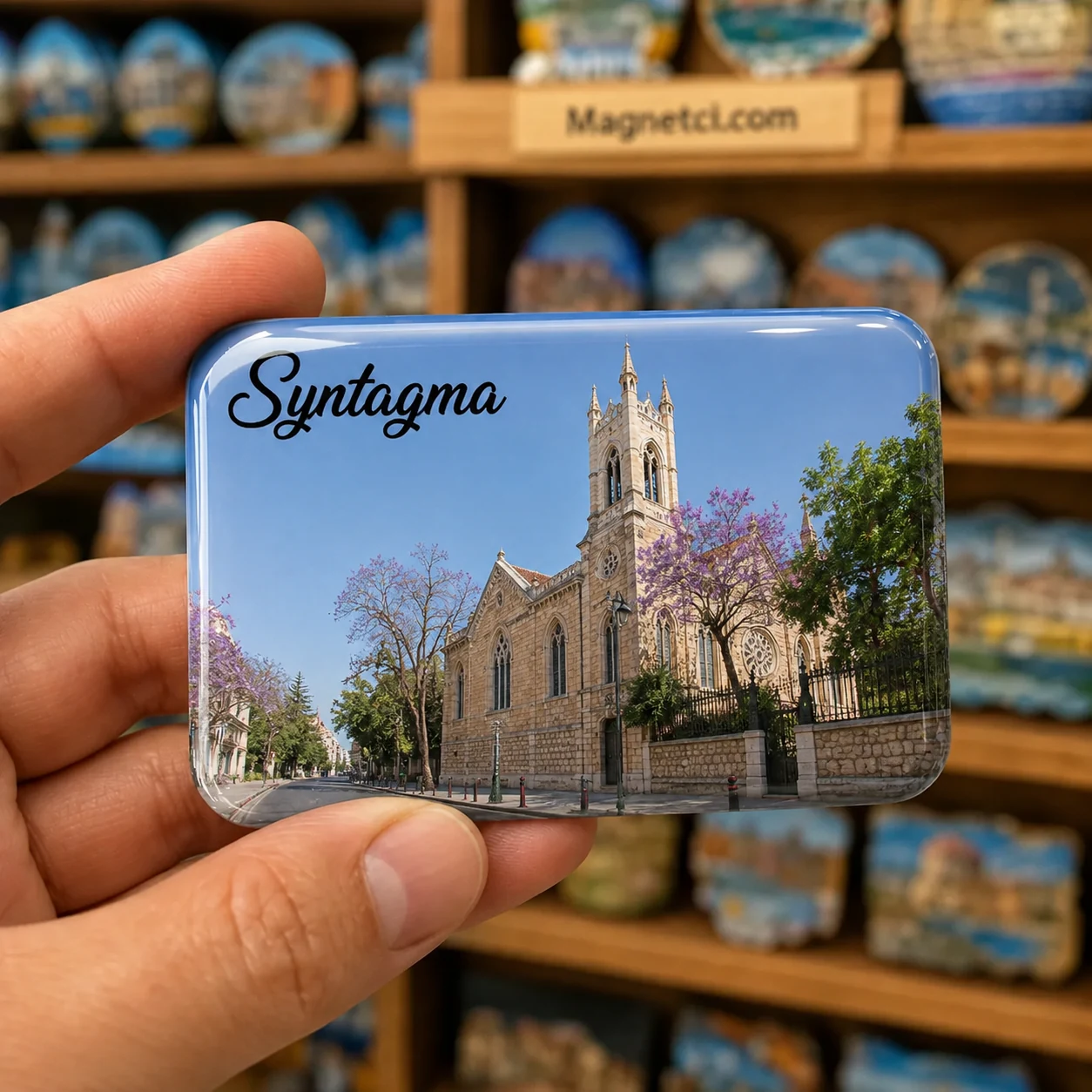 Syntagma Saint Paul Anglikan Kilisesi Epoksi Magnet SYN-11