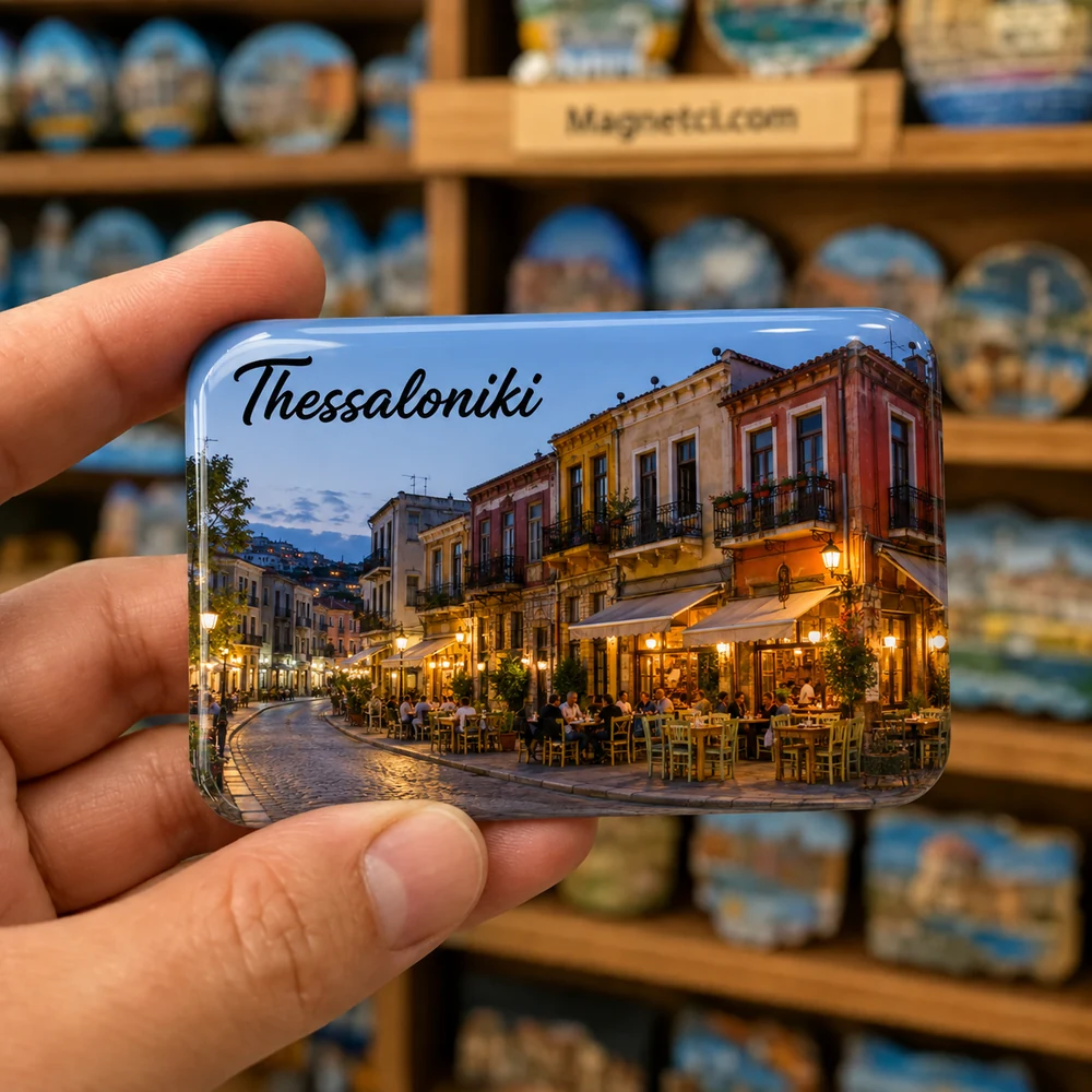 Yunanistan Bölgesel Manzara Teması epoksi magnet TAS-11