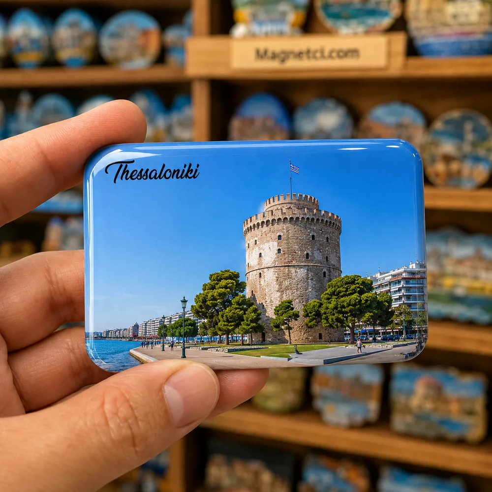 White Tower Meydanları ve Kent Dokusu epoksi magnet WTS-02