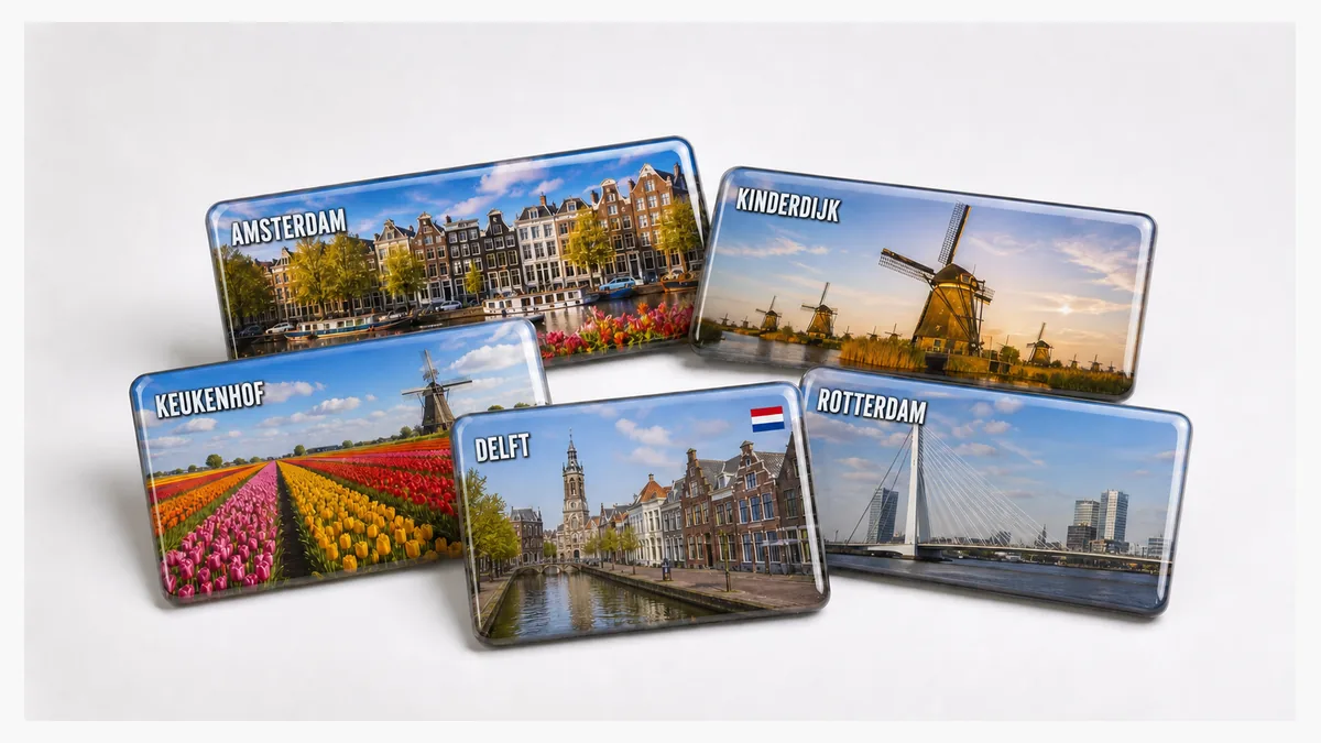 HOLLANDA souvenir magnet kategorisi