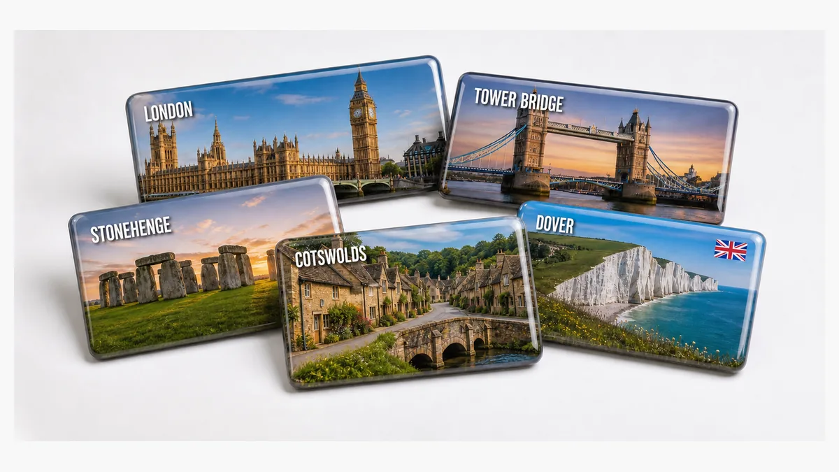 İNGİLTERE souvenir magnet kategorisi