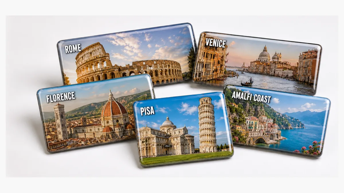 İTALYA souvenir magnet kategorisi