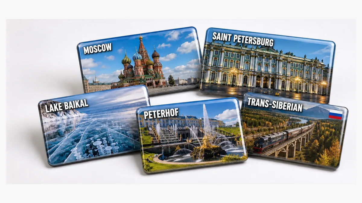 RUSYA souvenir magnet kategorisi