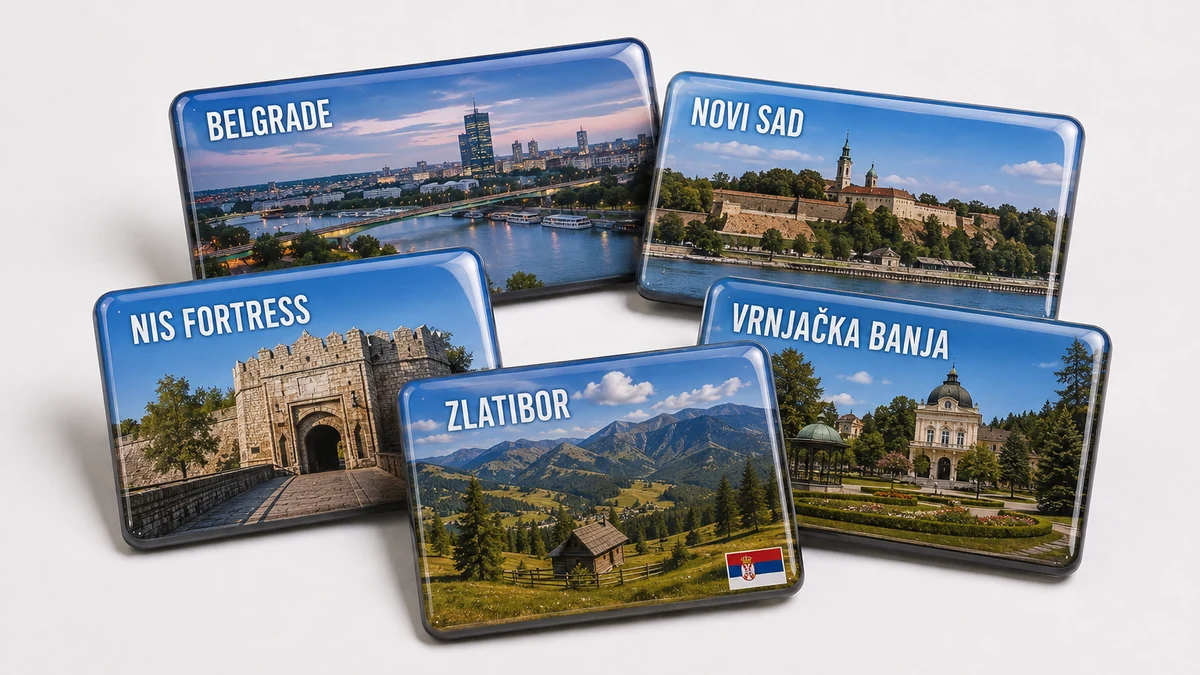 SIRBİSTAN souvenir magnet kategorisi