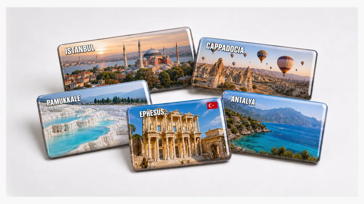 TÜRKİYE souvenir magnet kategorisi